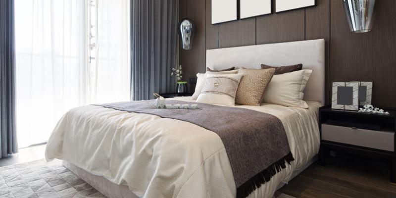 bed bug-free hotel room
